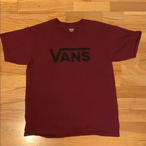 Vans Maroon Tee